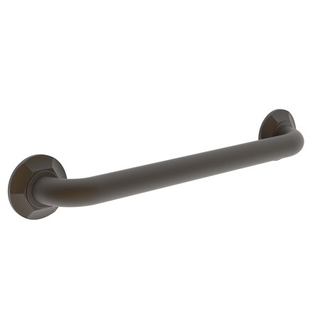 Newport Brass 19" L, Two Post, Solid Brass, 16" Grab Bar in Weathered Brass, Weathered Brass 1200-3916/03W